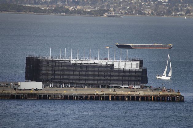 Google Must Move 'mystery' Barge